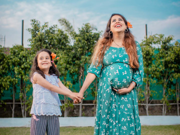 Sugandha Maternity Shoot